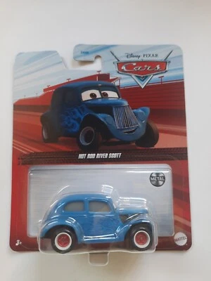 NOVITA' CARS Disney pixar HOT ROD RIVER SCOTT 2021 mattel scala 1/55 maclama - Immagine 1 di 4