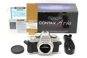 【CLA'd NMINT BOX】CONTAX Aria 70th 70 Years Limited Edition SLR Camera From Japan