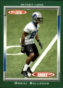 2006 Total #507 Daniel Bullocks  RC-Rookie Lions - Picture 1 of 1