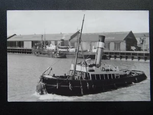 Shipping Tug Boats MORPETH - Old RP Photocard - Picture 1 of 2