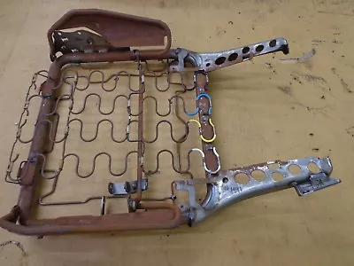 Asiento superior de metal para conductor delantero Toyota Supra MK3 1989-92 FABRICANTE DE EQUIPOS ORIGINALES con soportes de guía Foto 1 de 4