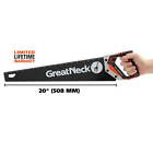 20 Inch Aggressive Tooth Handsaw for Rough Cuts, Wood saw, Branch Cutter