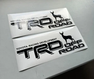 TRD Deer Hunting Offroad Bed Side Stripe Decal Toyota Tacoma Tundra Sticker - Picture 1 of 5