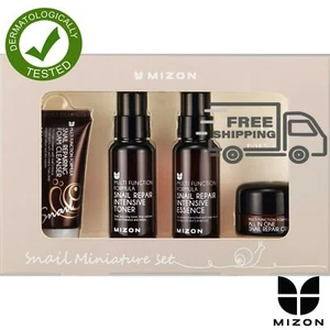Kit Miniatura Caracol Mizon Set Línea Reparación Limpiador Tono Esencia Crema 4 Piezas - Imagen 1 de 6