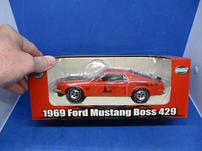 Iola Car Show 2010 1:24 Diecast Car 1969 Ford Mustang Boss 429 New in Box RARE! - Image 1 of 2