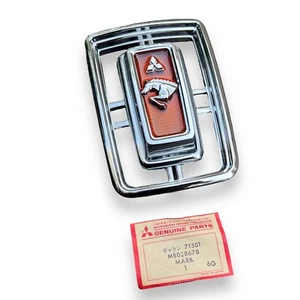 Emblema de techo rígido Mitsubishi Colt Galant 2000 piezas genuinas de lote antiguo Japón - Imagen 1 de 12