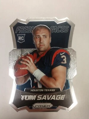 2014 Prizm Fresh Faces #FF8 Tom Savage Texans (PWE) - Image 1 of 2