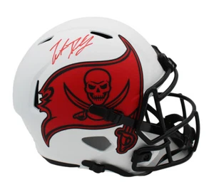 Trent Dilfer Signed Tampa Bay Buccaneers Speed Full Size Lunar NFL Helmet - Picture 1 of 2