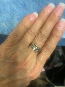 NAVAJO STERLING H MACE BY PASS RING SELTENER FUND - Bild 1 von 7
