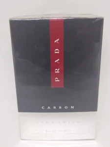 Prada Luna Rossa Carbon 3.4oz-100mL Eau De Toilette Spray SEALED Made In Spain - Picture 1 of 6