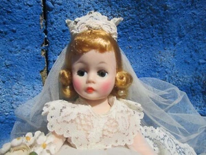 Exquisite High Color Cissette in Wedding Gown 1962 Madame Alexander  - Afbeelding 1 van 12