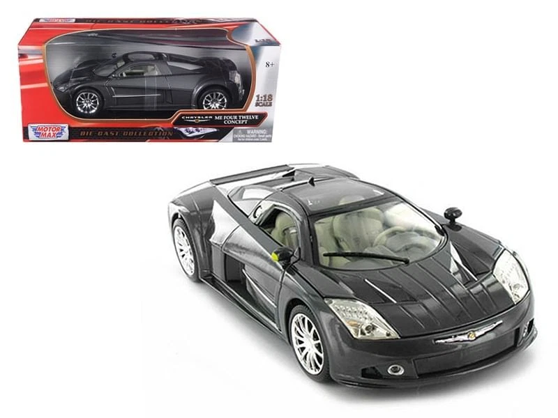Chrysler Me Four Twelve Concept Car Grey 1/18 Diecast Model Car by Motormax - Image 1 of 1