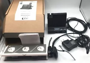 Plantronics 3-IN-1 Wireless Dect Headset System SAVI 745 W745-M NIB Free Ship - Picture 1 of 7