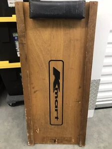Ruote in plastica vintage Kmart MECCANICA CREEPER in legno ottimo pezzo di decorazione - Foto 1 di 11