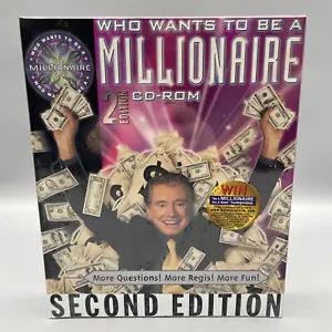 Who Wants to Be a Millionaire 2nd Second Edition PC Game CD-Rom Sealed, 2000 - Picture 1 of 5