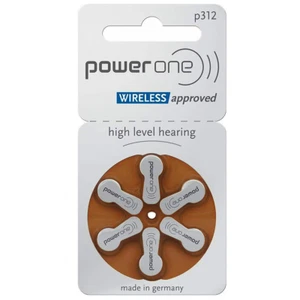 Power One Size 312 Hearing Aid Batteries, Multi-Packs from 6 PCS to 300 PCS - Picture 1 of 13