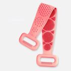 Massage Body Cleaning Tool Back Scrubber Bath Wall Hook Brush Dual Sides Towel