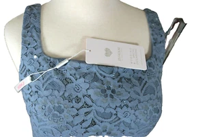 JJs House Womens Dress Fourteen Wedding Ball Gown Blue Lace Sequins - Picture 1 of 24