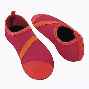 FITKICKS FUCHSIA FALTBARE Schuhe Gr. L (8,5-9,5) Slipper für Bewegung Wassersport - Bild 1 von 3