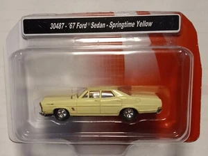 CMW Mini Metals #30487A 1967 Ford Custom 500 Four Door Sedan Springtime Yellow - Picture 1 of 3