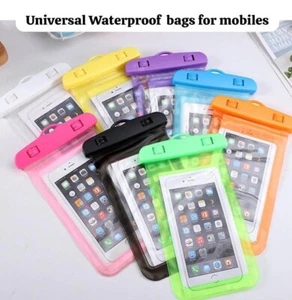 Universal Waterproof Case for all Mobile Phones Swimming Diving Water Case - Picture 1 of 20