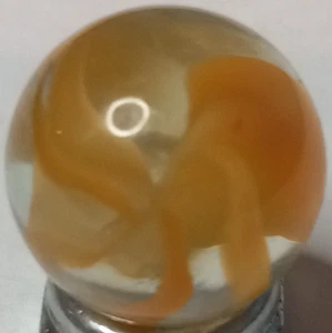Vintage Cat’s Eye Marble .62” Neuwertig 1025.133 - Bild 1 von 6