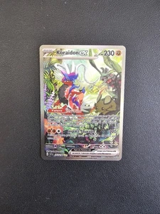 Pokemon Karte Koraidon EX 247/198 SV1 Scharlach & Lila DE Neu - Bild 1 von 2