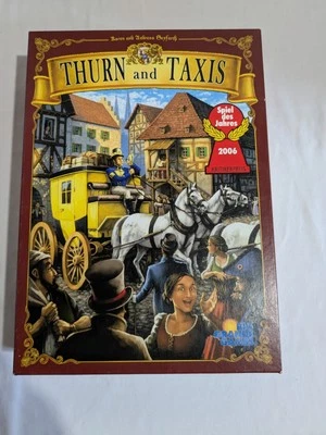 Thurn and Taxis Board Game Complete Rio Grande Games  2006 Foto 1 de 4