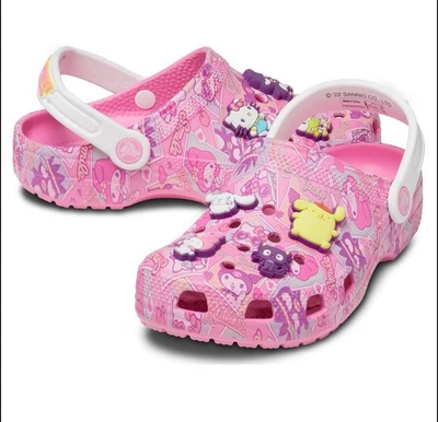 Crocs Hello Kitty and Friends Sanrio 5M 7w new - Image 1 of 4