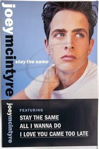 JOEY MCINTYRE STAY THE SAME Album Cover Promo 12x12 flaches doppelseitiges Poster - Bild 1 von 4