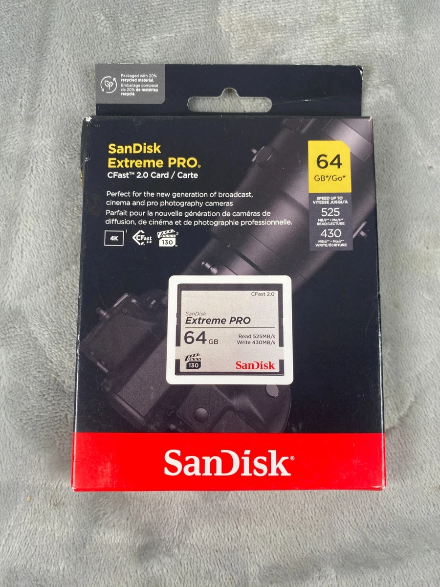 SanDisk CFast 2.0 Camera Memory Cards for sale | eBay