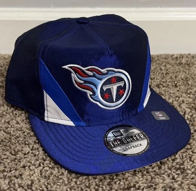 Gorra New Era Tennessee Titans The Golfer Azul Nylon Snapback Ajustable Retro Foto 1 de 4
