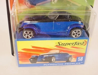 火柴盒超级快 # 58 PLYMOUTH PROWLER — 第 1/2 张图片