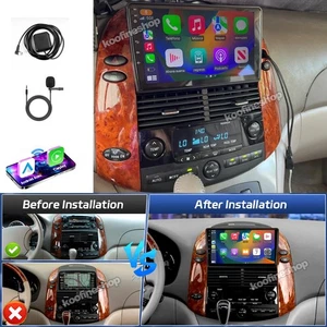 For Toyota Sienna 2004-2010 Radio Car Stereo Apple Carplay Android 15 GPS Player - Picture 1 of 20