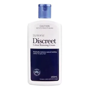 Restoria Discreet Hair Color Restoring Cream Gray hair to black 250 ml Unisex - Picture 1 of 10