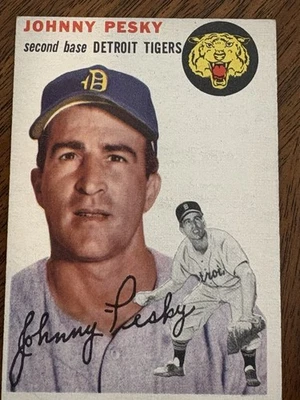 1954 Topps - Johnny Pesky #63 - Image 1 of 2