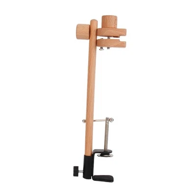 Rotated Embroidery Frame Lap Stand Stitching Beech Wood Cross Sttich Rack - Image 1 of 4