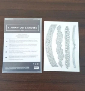 Stampin' Up! Troqueles de bordes elegantes retirados NUEVO - Imagen 1 de 3