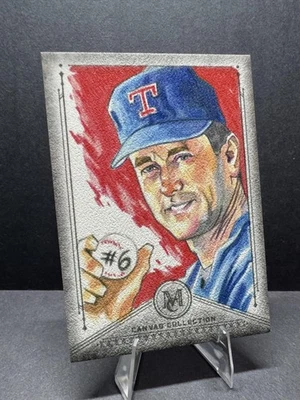 Nolan Ryan 2019 Topps Museum Collection #CC-41 Canvas Collection Rangers - Image 1 of 2
