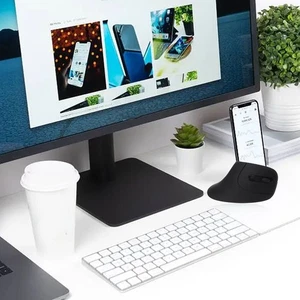 2.4GHz Wireless Vertical Mouse Ergonomic Rechargeable 3200DPI Wireless Mouse NEW - Picture 1 of 24