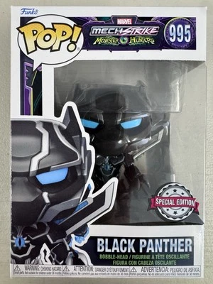 Black Panther 995 ~ Marvel: Mech Strike - Monster Hunters ~ Funko Pop Vinyl - Image 1 of 4