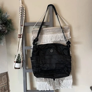 Lululemon Pile Ruched Tote Bag Black - Bild 1 von 8