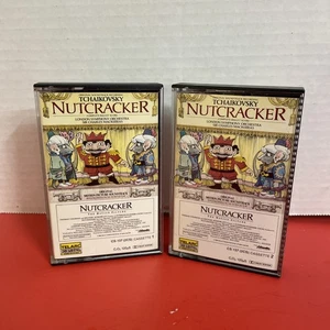 Vintage Music Cassette Tapes 1 And 2 Nutcracker Musical  - Picture 1 of 4