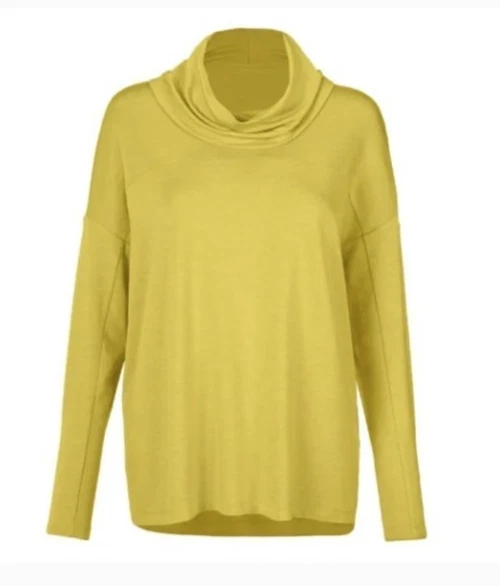 Cuello alto Cabi Ease, #4193, S, usado en excelente estado, musgo brillante Foto 1 de 4