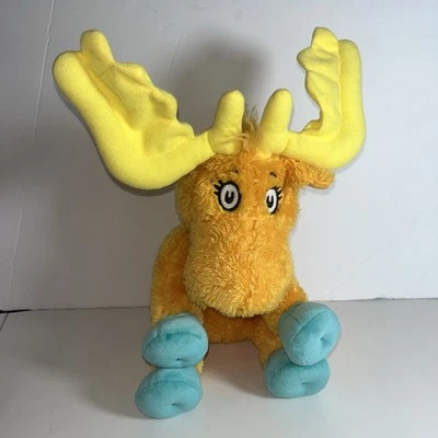 Kohl's SEUSS THIDWICK the Big Hearted Moose 毛绒故事书角色 2016 — 第 1/4 张图片