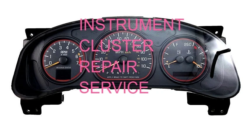 *SERVIÇO DE REPARO* 2002-2005 PONTIAC MONTANA SERVIÇO DE REPARO DE PAINEL DE INSTRUMENTOS - Imagem 1 de 1