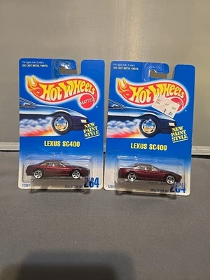 Hot Wheels Lexus SC400, Nuevo Estilo Pintura, Nº Coleccionista Lote de 2 264, 2 ruedas Var Foto 1 de 4