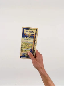 New Jersey Sunoco Tourists’ Road Map and Historical Guide - Picture 1 of 4