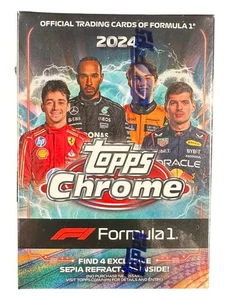 Caja bláster de carreras Fórmula 1 cromada Topps 2024 - Imagen 1 de 11