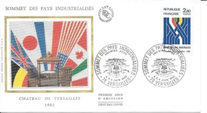France 1982 FDC Summit Of Country Industrialized yt - Picture 1 of 1